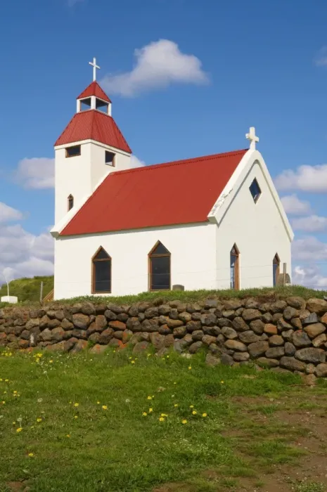 Framed Print : Church at Modrudalur, Iceland, Polar Regions Framed Print : Church at Modrudalur, Iceland, Polar Regions