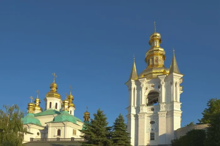 Framed Print : Church of the Nativity of the Virgin and Kovnirs Bell Tower, Pechersk Lavra, UNESCO World Heritage Site, Kiev, Ukraine, Europe Framed Print : Church of the Nativity of the Virgin and Kovnirs Bell Tower, Pechersk Lavra, UNESCO World Heritage Site, Kiev, Ukraine, Europe