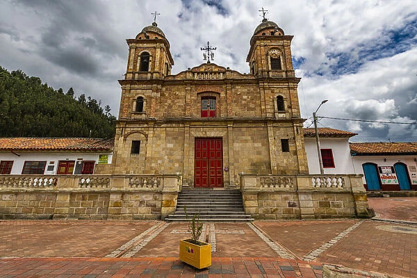 Church in Nemocon, Colombia, South America