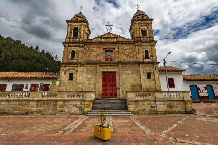 Framed Print : Church in Nemocon, Colombia, South America Framed Print : Church in Nemocon, Colombia, South America