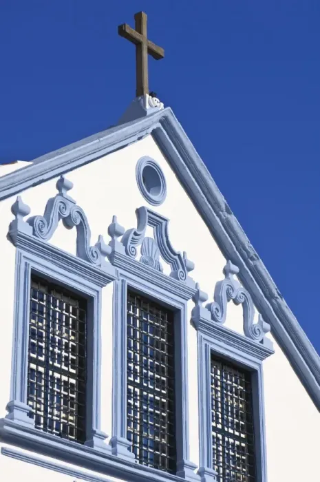 Framed Print : Church of Nossa Senhora da Conceicao in Angra do Heroismo, Terceira, Azores Framed Print : Church of Nossa Senhora da Conceicao in Angra do Heroismo, Terceira, Azores