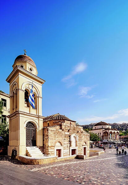 Church of the Pantanassa, Monastiraki Square, Athens, Attica, Greece, Europe