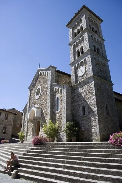 Church, Radda in Chianti