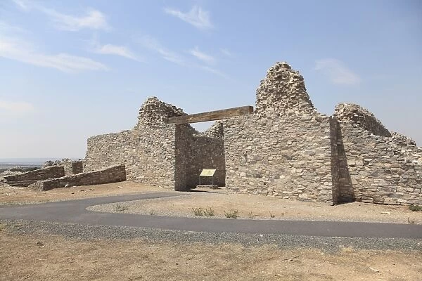 Church ruins, Gran Quivira, Salinas Pueblo Missions National Monument, Salinas Valley, New Mexico, United States of America, North America