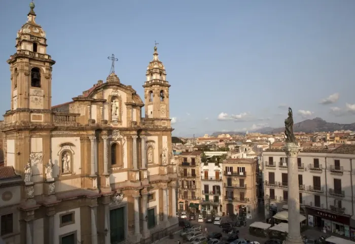 Framed Print : The church of San Domenico, Palermo, Sicily, Italy, Europe
