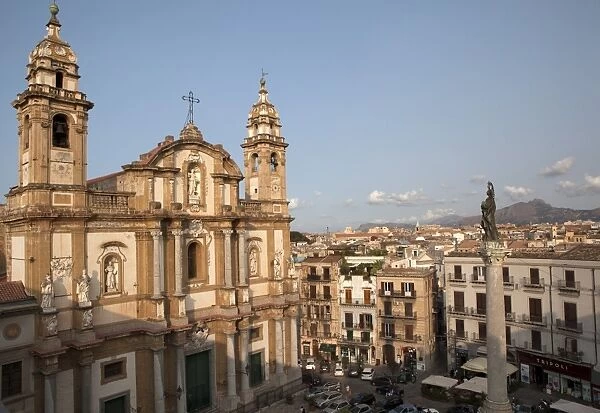 The church of San Domenico, Palermo, Sicily, Italy, Europe