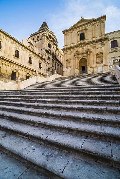 Church of San Francesco d Assisi, Piazza Immacolata, Noto, Val di Noto, UNESCO World Heritage Site, Sicily, Italy, Europe