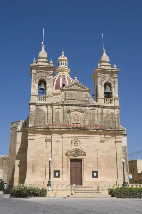 Framed Print : Church in San Lawrenz, Gozo, Malta, Europe Framed Print : Church in San Lawrenz, Gozo, Malta, Europe