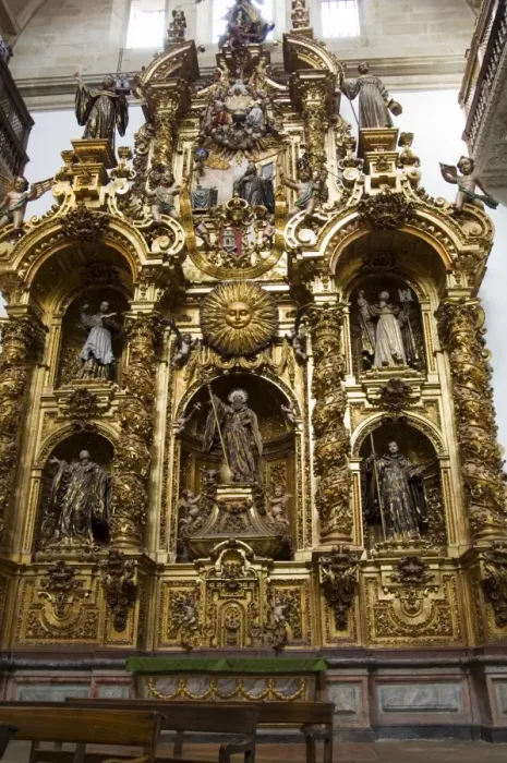 Framed Print : Church of San Martin Pinario Framed Print : Church of San Martin Pinario