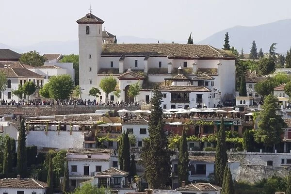 Church of San Nicolas, Old City, Granada, Andalucia, Spain, Europe