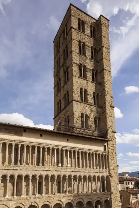 Framed Print : The church of Santa Maria della Pieve, Arezzo, Tuscany, Italy, Europe Framed Print : The church of Santa Maria della Pieve, Arezzo, Tuscany, Italy, Europe
