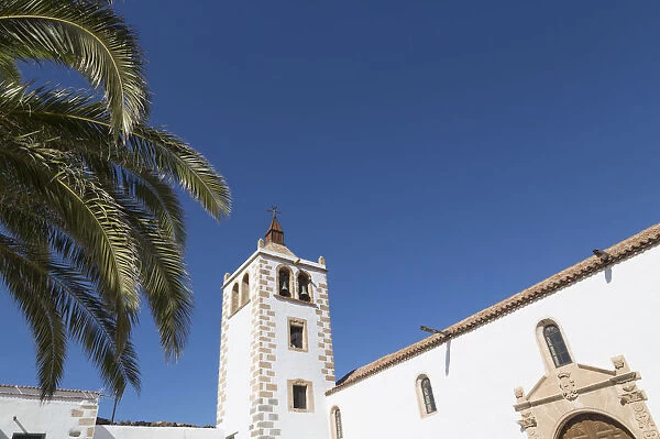 Church of Santa Maria in the small town of Betancuria on the volcanic island of Fuerteventura