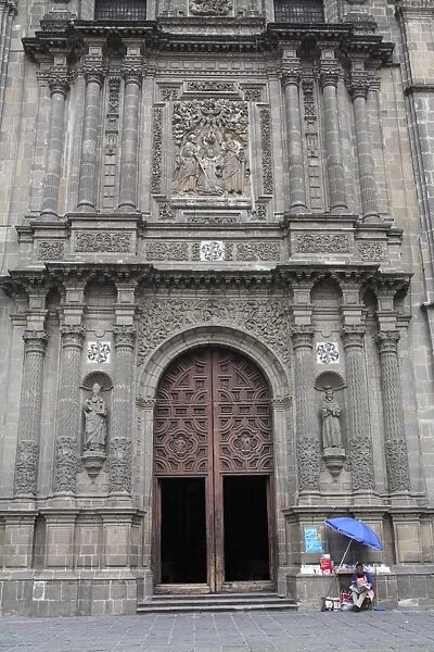 Church of Santo Domingo, Plaza de Santo Domingo, Mexico City, Mexico, North America