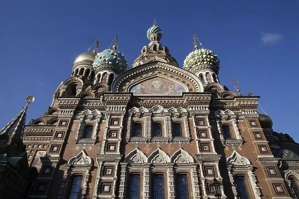 Church of the Saviour on Spilled Blood (Church of Resurrection), UNESCO World Heritage Site, St. Petersburg, Russia, Europe