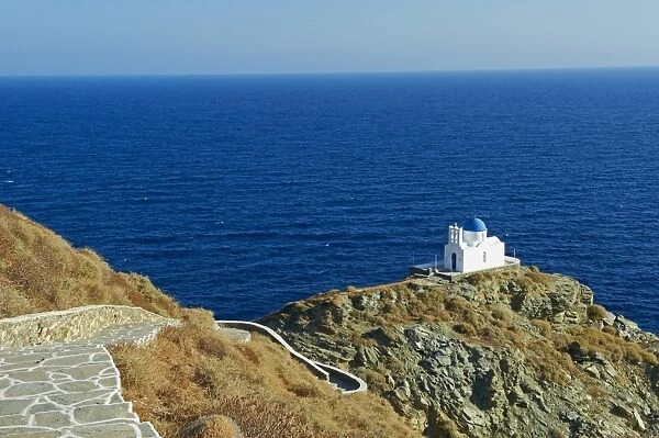 The church of Seven Martyrs, Kastro, Sifnos, Cyclades Islands, Greek Islands