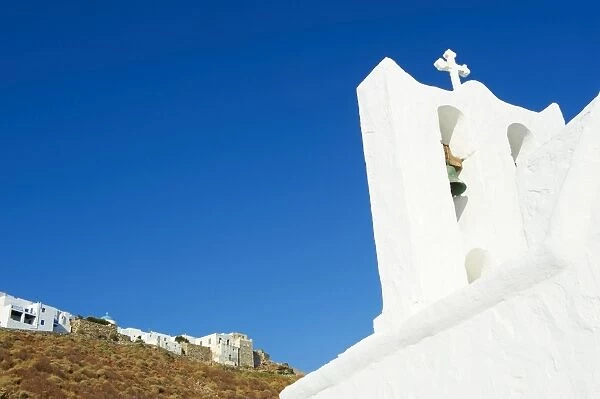 The church of Seven Martyrs, Kastro village, Sifnos, Cyclades Islands, Greek Islands