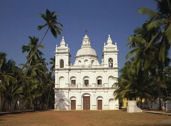 Church of St. Alex, Calangute, Goa, India, Asia