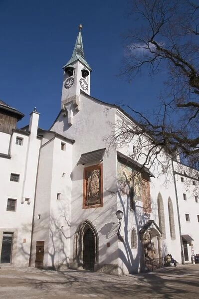 Church of St. George in the Hohensalzburg Fortress, Salzburg, Austria, Europe