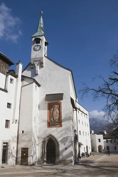 Church of St. George in the Hohensalzburg Fortress, Salzburg, Austria, Europe