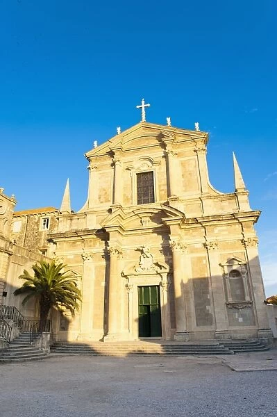 Church of St. Ignatius, Old Town, UNESCO World Heritage Site, Dubrovnik, Dalmatia, Croatia, Europe