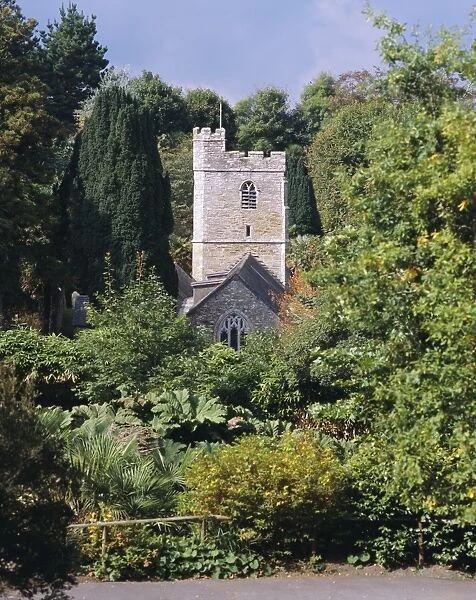 Church, St Just in Roseland, Cornwall, England, UK
