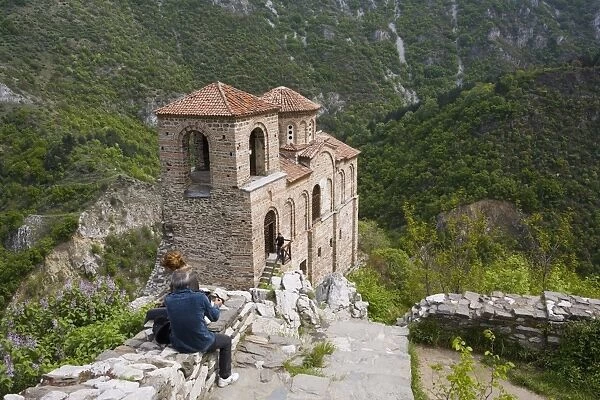 Church of St. Mary of Petrich, Assen fortress, Asenovgrad, Bulgaria, Europe