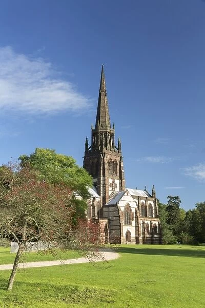 Church of St. Mary The Virgin at Clumber Park, Nottinghamshire, England, United Kingdom