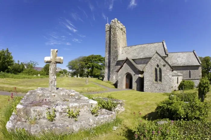 Framed Print : Church of St Michael and All Angels Bosherton, Pembrokeshire, Wales, United Kingdom Framed Print : Church of St Michael and All Angels Bosherton, Pembrokeshire, Wales, United Kingdom