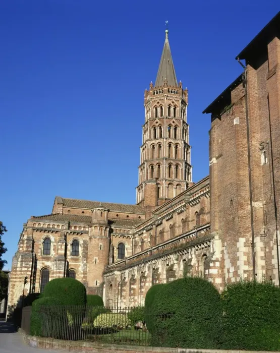 Framed Print : The church of St. Sernin in the town of Toulouse, in the Midi Pyrenees, France, Europe Framed Print : The church of St. Sernin in the town of Toulouse, in the Midi Pyrenees, France, Europe