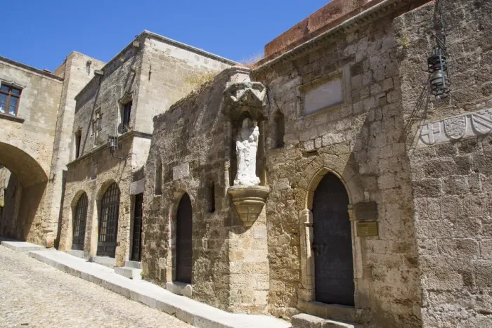 Framed Print : Church of St. Trinity, 15th century, Street of the Knights, Rhodes Old Town Framed Print : Church of St. Trinity, 15th century, Street of the Knights, Rhodes Old Town