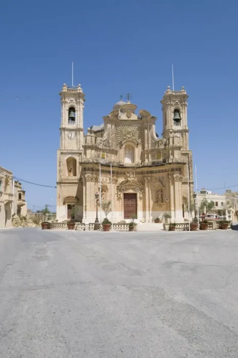 Framed Print : Church of the Visitation, Gharb, Gozo, Malta, Europe Framed Print : Church of the Visitation, Gharb, Gozo, Malta, Europe