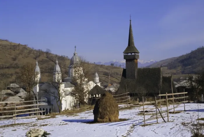 Framed Print : Churches in Maramuresh (Maramures), Romania, Europe Framed Print : Churches in Maramuresh (Maramures), Romania, Europe