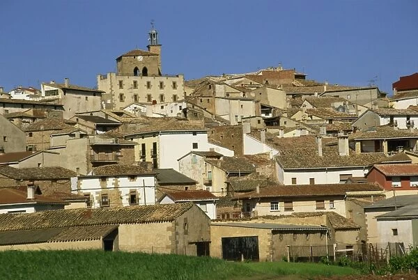 Cirauqui, on the Camino, Navarre, Spain, Europe