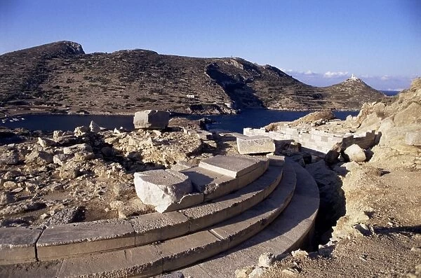 Circular base of Temple of Aphrodite