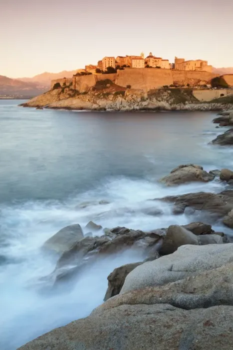 Framed Print : Citadel at sunset, Calvi, Balagne, Corsica, France, Mediterranean, Europe Framed Print : Citadel at sunset, Calvi, Balagne, Corsica, France, Mediterranean, Europe