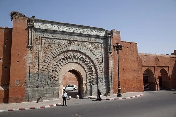 City Gate near Kasbah, Marrakesh, Morocco, North Africa, Africa