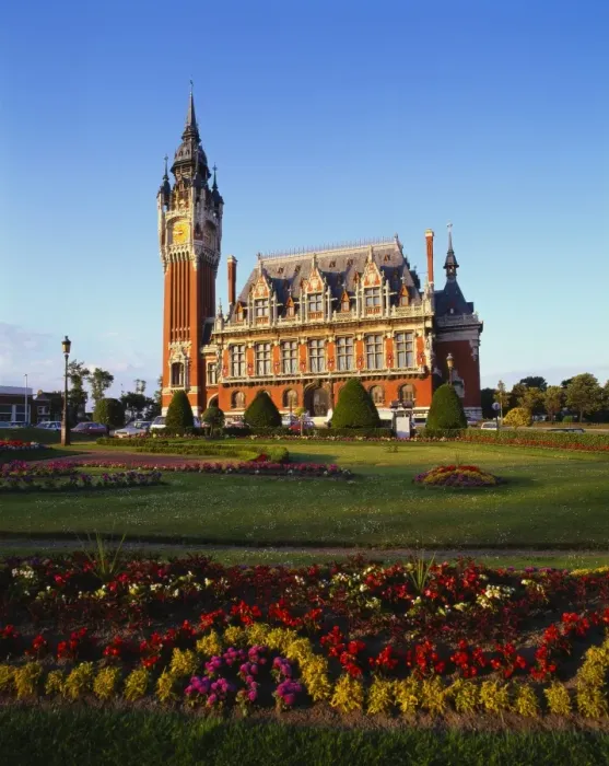 Framed Print : City Hall, Calais, Pas De Calais, Picardy, France Framed Print : City Hall, Calais, Pas De Calais, Picardy, France