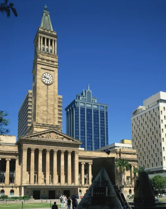 Framed Print : The City Hall in the city of Brisbane, Queensland, Australia, Pacific Framed Print : The City Hall in the city of Brisbane, Queensland, Australia, Pacific