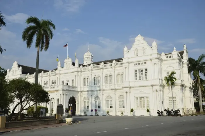 Framed Print : City Hall, George Town, UNESCO World Heritage Site, Penang, Malaysia, Southeast Asia