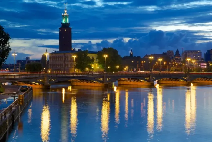 Framed Print : The City Hall at night, Kungsholmen, Stockholm, Sweden, Scandinavia, Europe Framed Print : The City Hall at night, Kungsholmen, Stockholm, Sweden, Scandinavia, Europe