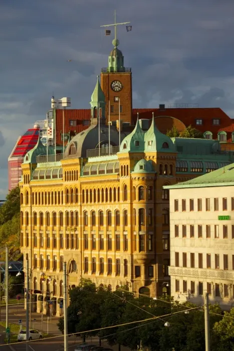 Framed Print : City hotels, Gothenburg, Sweden, Scandinavia, Europe Framed Print : City hotels, Gothenburg, Sweden, Scandinavia, Europe