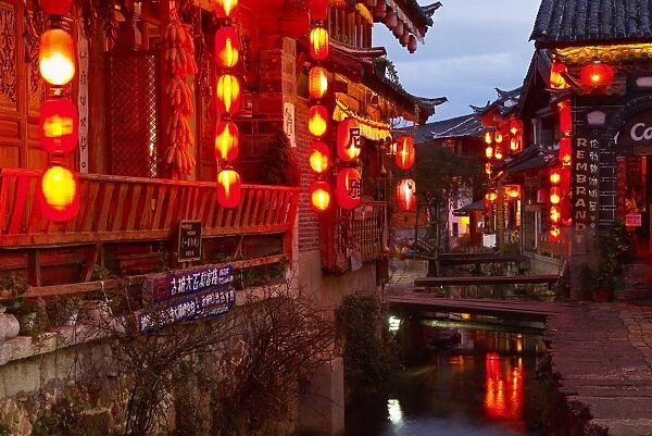 City of Lijiang, UNESCO World Heritage Site, Yunnan, China, Asia