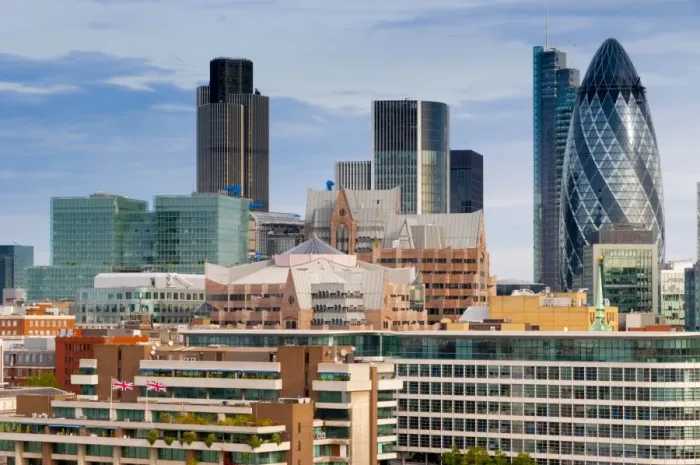 Framed Print : The City of London from City Hall, London, England, United Kingdom, Europe