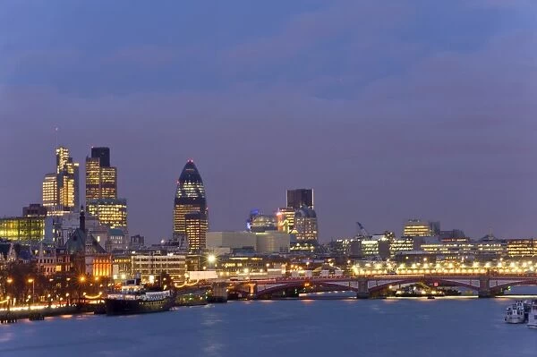 City of London skyline, London, England, United Kingdom, Europe