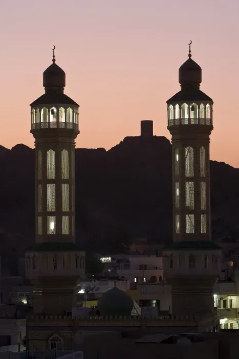 Framed Print : City Mosque in Old Muscat area of Mutrah Framed Print : City Mosque in Old Muscat area of Mutrah