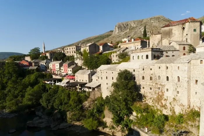 Framed Print : City of Mostar, municipality of Mostar, Bosnia and Herzegovina, Europe Framed Print : City of Mostar, municipality of Mostar, Bosnia and Herzegovina, Europe