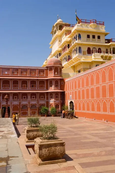 Framed Print : City Palace complex, the City Palace in the heart of the old city, Jaipur, Rajasthan, India, Asia