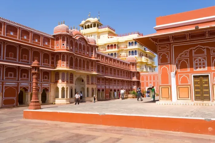 Framed Print : The City Palace in the heart of the old city, Jaipur, Rajasthan, India, Asia