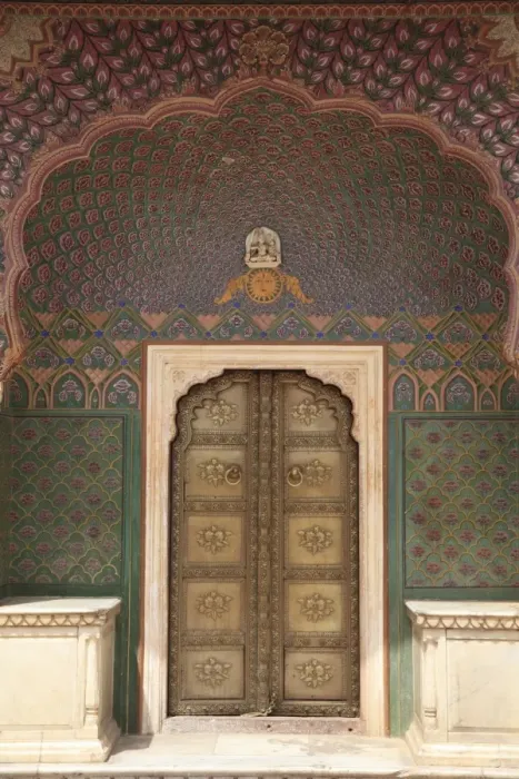 Framed Print : City Palace, Jaipur, Rajasthan, India, Asia