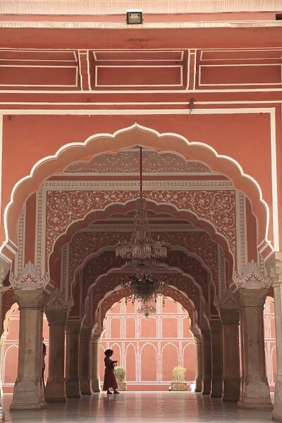 City Palace, Jaipur, Rajasthan, India, Asia